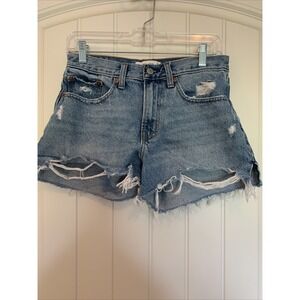 Abercrombie & Fitch The Boyfriend Short Mid Rise Women's Size 0